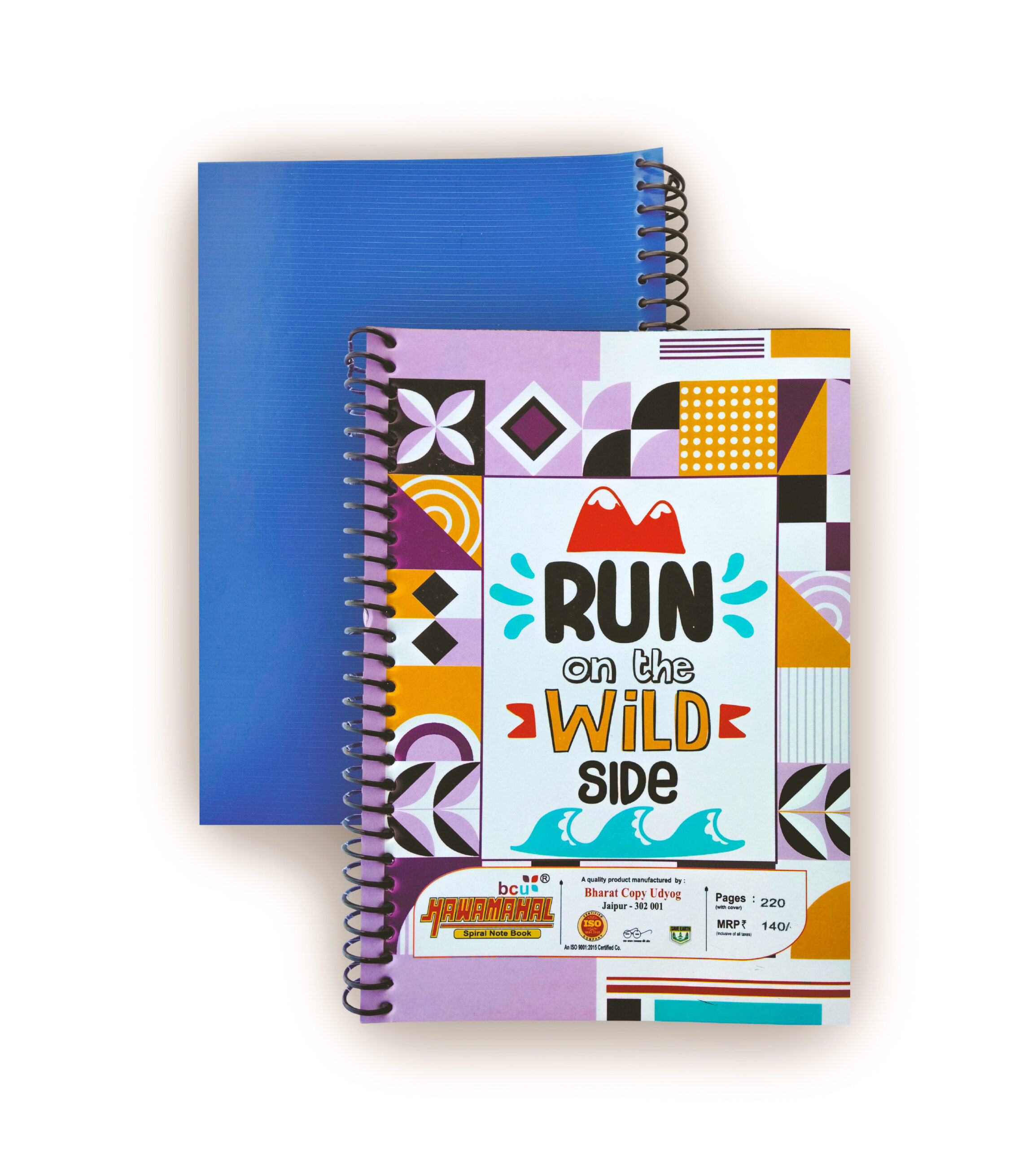 Cover 4@4x-80_1 Hawamahal A4 Spiral Notebook - Image 1