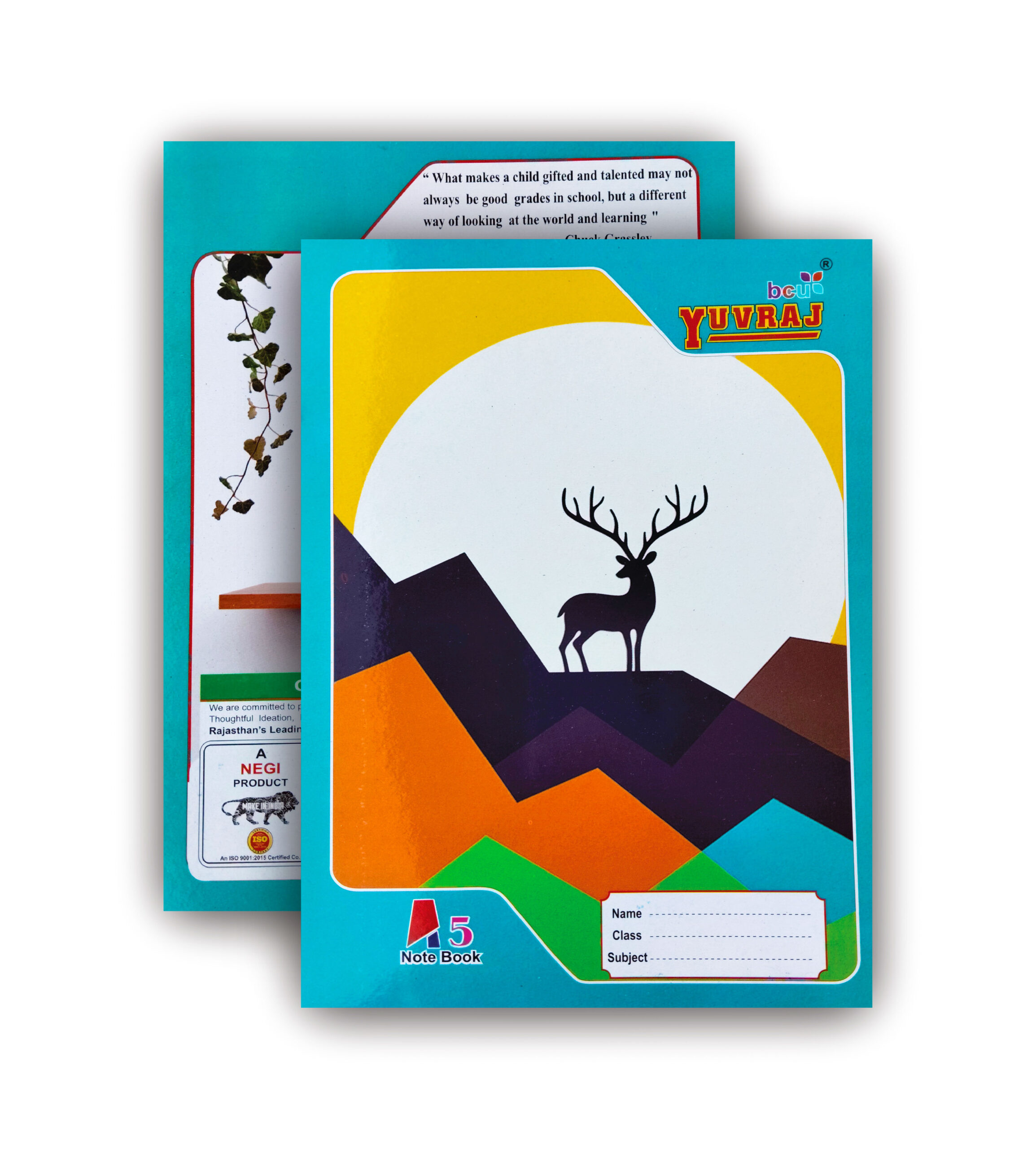 cover 12@4x Yuvraj A5 Notebook - Image 1