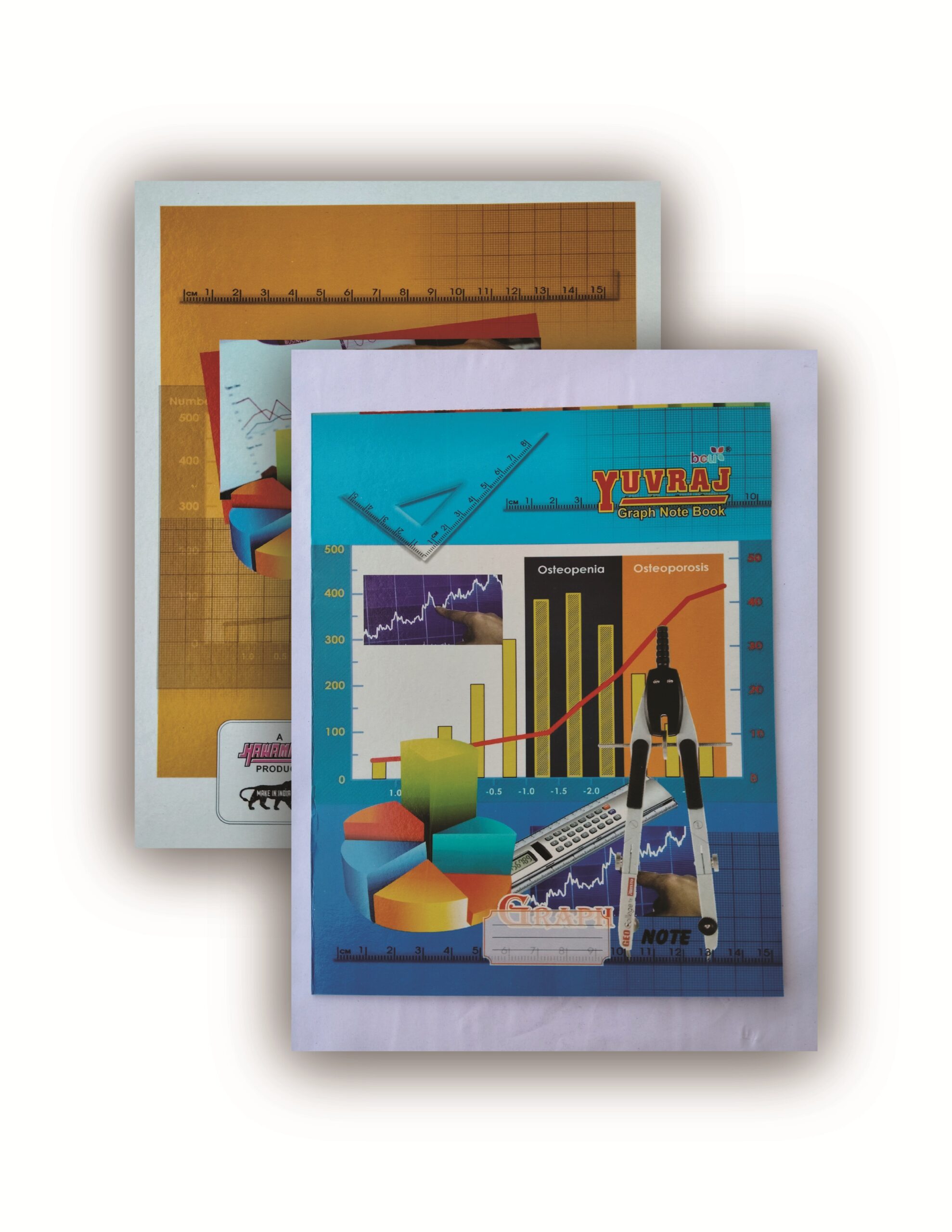 cover 3@4x-80 Yuvraj A4 Graph Notebook - Image 1