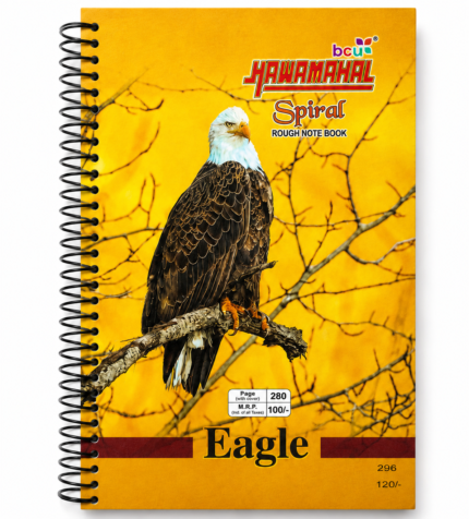 Hawamahal A4 Rasiyan Spiral Notebook Unruled
