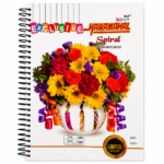 Hawamahal A4 Rasiyan Spiral Notebook Unruled - Image 2