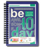 Negi A4 Spiral NoteBook 200 Page Pack of 2
