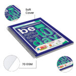 Negi A4 Spiral NoteBook 200 Page Pack of 2 - Image 3