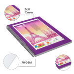 Negi A4 Spiral NoteBook 240 Page Pack of 1 - Image 4