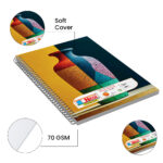 Negi A4 Spiral NoteBook 264 Page Pack of 1 - Image 4