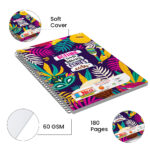 Negi A4 Spiral NoteBook 374 Page Pack of 1 - Image 4