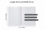 Hawamahal A4 Notebook Ruled || 29cm x 21 cm || - Image 6