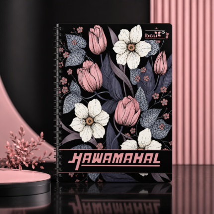 Hawamahal A4 Spiral Notebook – 300 Pages | Ruled