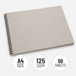Hawamahal A4 Sketch Book 125 GSM – 50 Sheets | Spiral Bound Artist Drawing Book - Image 10