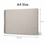 Hawamahal A4 Sketch Book 125 GSM – 50 Sheets | Spiral Bound Artist Drawing Book - Image 11