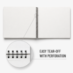 Hawamahal A4 Sketch Book 125 GSM – 50 Sheets | Spiral Bound Artist Drawing Book - Image 5